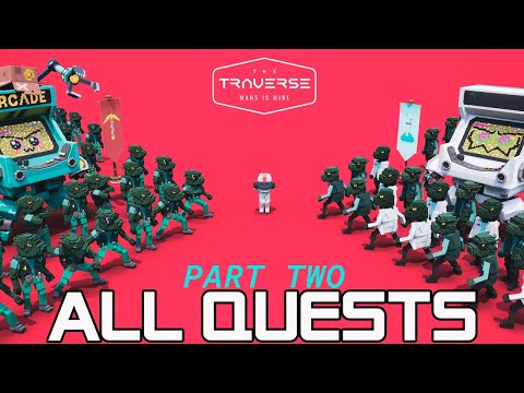 Видео: TRAVERSE: MARS IS MINE 2 ALL QUESTS | ПРОХОЖДЕНИЕ КАРТЫ | THE SANDBOX