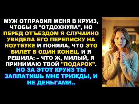 Видео: Муж отправил в круиз, но я узнала, что это билет в один конец. Жизненная история. История из жизни
