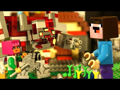 Видео: НУБик и LEGO Minecraft DUNGEONS - Битва за Красную Пыль