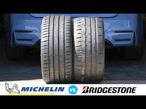 Видео: Нужны ли вам трековые шины? Michelin Pilot Sport 4S против Bridgestone Potenza RE-71RS