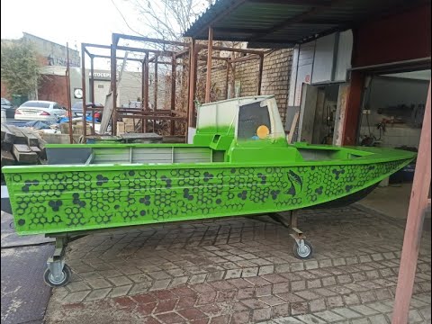 Видео: Лодка Воронеж покраска
