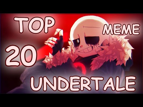 Видео: Top 20 meme Undertale/Топ 20 меме Андертейл