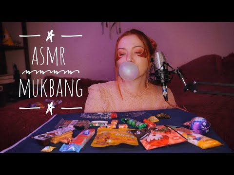 Видео: АСМР МУКБАНГ.   Распаковка , едим корейские сладости.