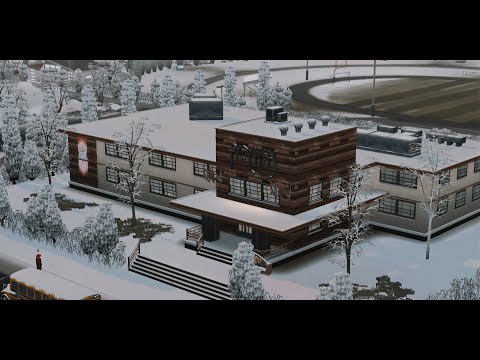 Видео: Старшая школа Коппердейл 📚 || [TS4 SPEEDBUILD NO CC]