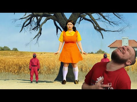 Видео: Игра в кальмара за 7 минут (Краткий пересказ, пародия) | РЕАКЦИЯ НА TheNafig
