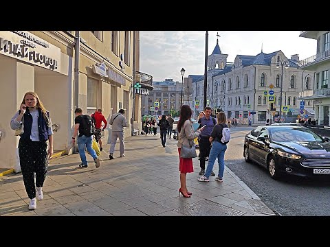 Видео: Москва. Улица Покровка и Маросейка