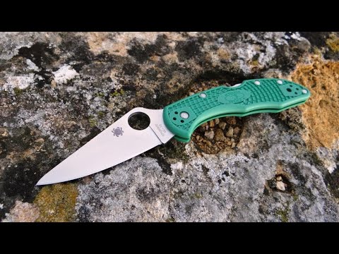 Видео: Смотреть только тем, кто ценит в ноже РЕЗ! Spyderco Delica