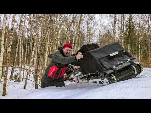 Видео: МОТОБУКСИРОВЩИК ДЛЯ РЫБАЛКИ И ОХОТЫ НОРКА СТАНДАРТ 500. ТЕСТИРУЕМ ПРОХОДИМОСТЬ.