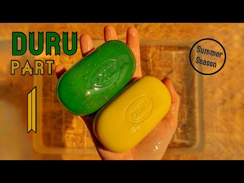 Видео: ASMR 💚 DURU 💛 (Soaked Soap) Part 1 || АСМР Мыление #asmr