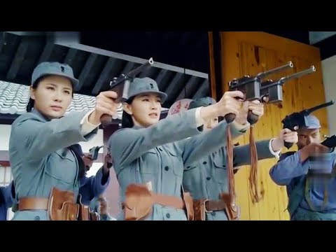 Видео: Армия Восьмого маршрута вошла прямо в логово японской армии.