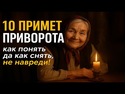 Видео: 10 примет приворота — как понять да как снять, не навреди!