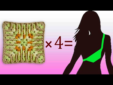 Видео: СВЯЗАЛА СУМКУ ИЗ 4 КВАДРАТОВ😍 ВСЕ В ВОСТОРГЕ