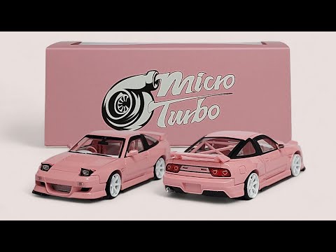 Видео: Unboxing моделей MicroTurbo: Рожеві Mazda MX-5 Miata та Nissan Silvia 180SX в масштабі 1:64