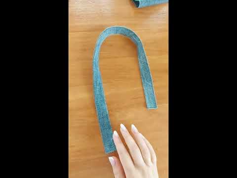 Видео: Фартук из старых джинсов. Переделка.