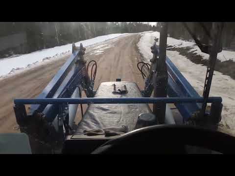 Видео: Дальнобой на МтЗ-82.1 за сеном.