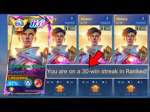 Видео: НАКОНЕЦ-ТО!! GUSION ИДЕАЛЬНАЯ СБОРКА ДЛЯ ИГРОКА-СОЛО (101% проверено и протестировано)