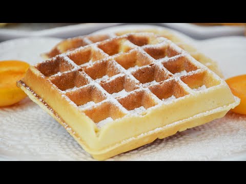 Видео: 🔥 Бельгийские вафли как в кофейне! Простой рецепт на завтрак — вафельница и 20 минут! 🍯