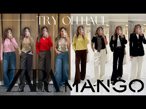 Видео: Огромные ZARA и MANGO *** | Примерка | ***