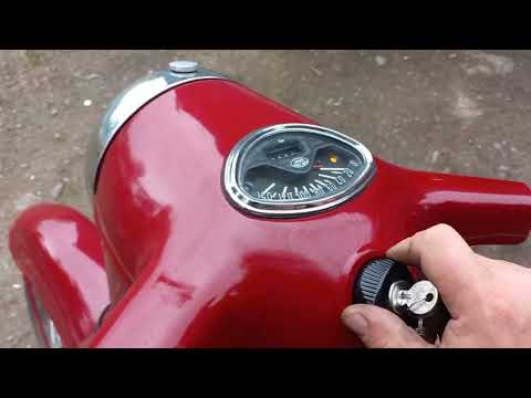 Видео: мотоцикл ява 1968год