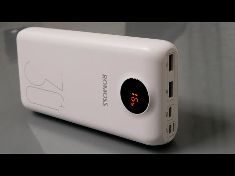 Видео: ROMOSS SW30 Pro 30000 mAh - ПОВЕРБАНК, КОТОРЫЙ СМОЖЕТ!