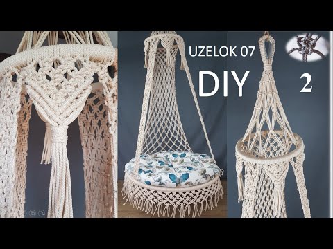 Видео: DIY Hanging Tent Chair/ Part 2/ Подвесное Кресло - Шатер/ Часть 2