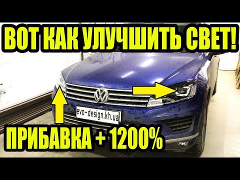 Видео: Вот почему свет на VW Touareg ухудшается в каждом новом поколении модели