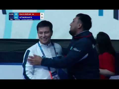 Видео: 🇰🇿РИЗАБЕК АЙТМҰХАН Әлем чемпионы 2024 🔥 U-23