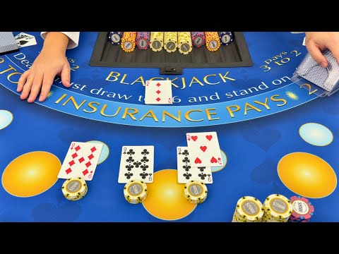 Видео: Я ВЫИГРАЛ 1 555 000 долларов США С ЛЕГЕНДАРНЫМИ СТАВКАМИ В БЛЭКДЖЕК НА 300 000 ДОЛЛАРОВ С ТРОЙНЫМ...