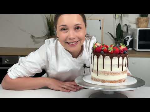 Видео: Декор торта Банан карамель