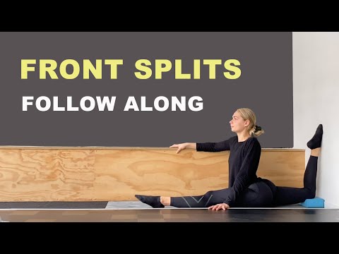 Видео: Повторение переднего шпагата | От новичка до продвинутого уровня | 20 мин (без оборудования)