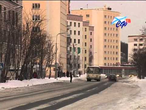 Видео: Зимний Североморск