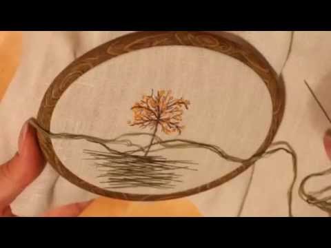 Видео: Видео 3 Мастер класс Вышиваем Траву