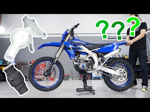 Видео: Раздушка Yamaha WR450F 2021