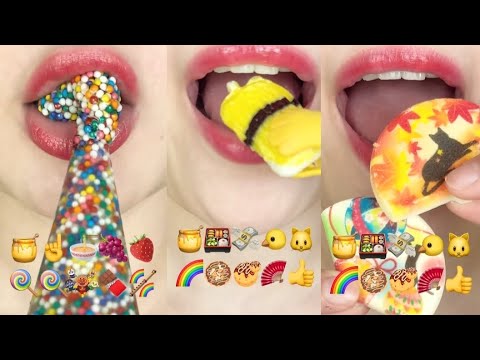 Видео: ✨Еда по эмодзи + История не останавливайся в тёмном лесу