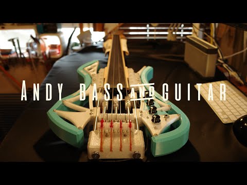 Видео: Сделайте электрическую бас-гитару из пластика.