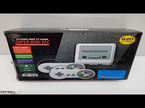 Видео: Мини денди Super mini sfc 620 games - худший китайский клон