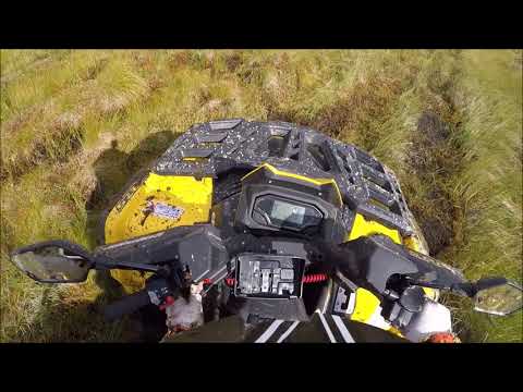 Видео: Дорога на озеро Тету Мамонтотяй г.Ноябрьск ЯНАО, (РМ 800, stels guepard, yamaha grizzly, brp 1000)