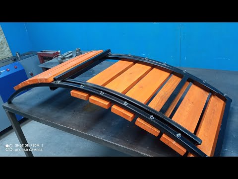 Видео: Реально Полезная самоделка! Или нет? Из профильной трубы и дерева! не Холодная ковка