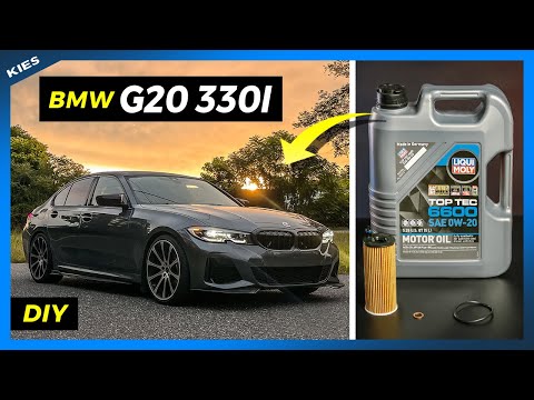 Видео: ИНСТРУКЦИЯ: ЗАМЕНА МАСЛА + МАСЛЯНЫЙ ФИЛЬТР в BMW 330i (B48/B46) + СБРОС ЛАМПЫ УРОВНЯ МАСЛА