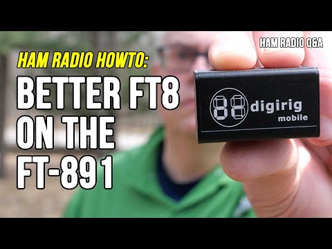 Видео: Лучший FT8 на FT-891! Мобильный интерфейс Digirig #hamradioqa