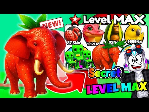 Видео: МАКСИМАЛЬНАЯ ЭВОЛЮЦИЯ Strawberry Elephant И НОВЫЙ 13 МИР В Brainrot Evolution