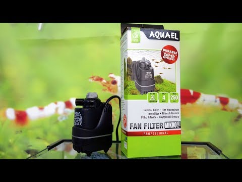 Видео: AQUAEL FAN FILTER MIKRO PLUS - самый мелкий в линейке!