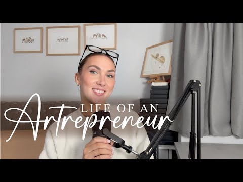 Видео: Три БОЛЬШИХ объявления 🎉 Жизнь арт-предпринимателя — Эпизод 78