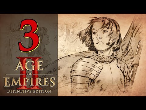 Видео: Прохождение Age of Empires 2: Definitive Edition #3 - Очистка Луары [Жанна д'Арк - Век Королей]