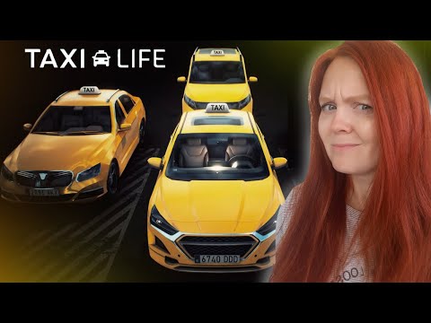 Видео: ТАКСИ ВЕЗЁТ / Taxi Life: A City Driving Simulator первый взгляд / taxi life simulator