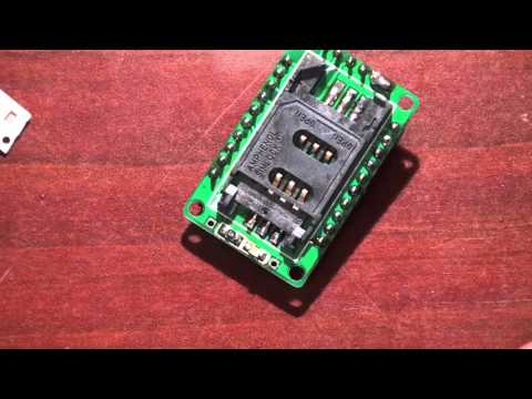 Видео: Привет с Китая GSM/GPRS модем NEOWAY M590