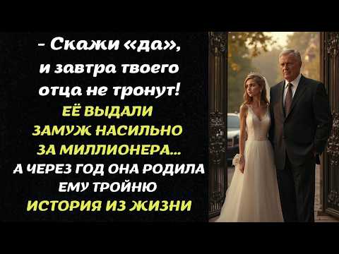 Видео: ЕЁ ВЫДАЛИ ЗАМУЖ НАСИЛЬНО ЗА МИЛЛИОНЕРА...А ЧЕРЕЗ ГОД ОНА РОДИЛА ЕМУ ТРОЙНЮ