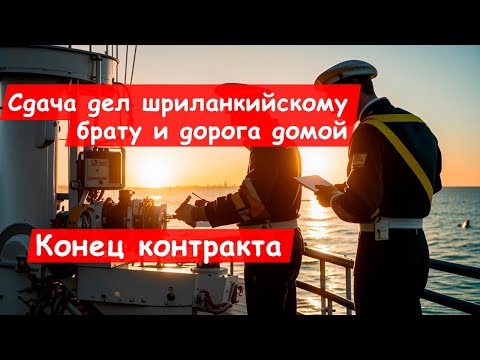 Видео: Последние дни предателя жабофлота на судне. Сдача дел шриланкийцу и возвращение домой из Китая