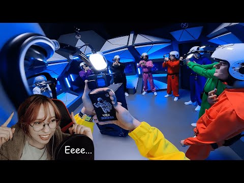 Видео: Реакция на НОВЫЙ AMONG US в РЕАЛЬНОЙ ЖИЗНИ! Бустер против Масленникова челлендж