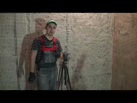 Видео: Самый лучший метод выставления маяков, струнная штукатурка. Нижний Новгород.